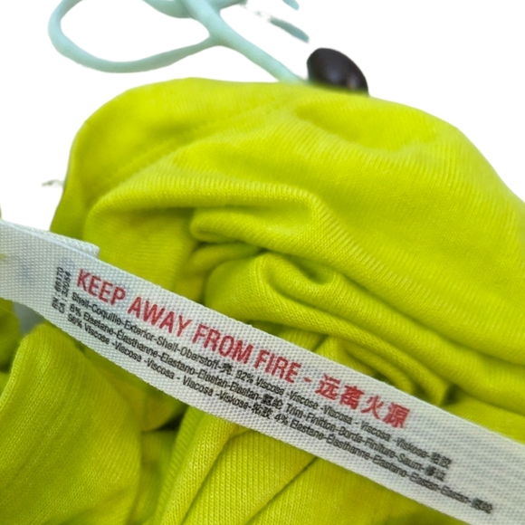 Intimately Free People Maxi Midi Dress Nightie Nightgown NEW Womens Large Yellow - Picture 8 of 10